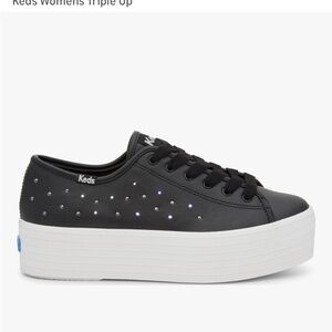 Keds Women's Black Platform Sneakers
WORN ONCE